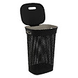 5 FIVE SIMPLY SMART - Panier à linge 60L en Polypropylène Gris Anthracite - vignette