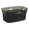 5 FIVE SIMPLY SMART - Panier à Linge 45L Gris Anthracite 4 poignées intégrées - vignette