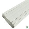 FORESTEA - Lot de 21 tasseaux sapin du Nord prépeints blanc 2400 x 13 x 13 mm FSC - vignette