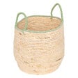 ATMOSPHERA - Lot de 2 Paniers de rangement en fibres naturelles tressées - vignette