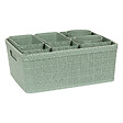 5 FIVE SIMPLY SMART - Set de 10 Paniers organisateurs 6 tailles différentes - vignette