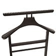 5 FIVE SIMPLY SMART - Valet de chambre en Bois Noir avec multiples barres de suspension - vignette