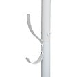 5 FIVE SIMPLY SMART - Penderie Portant à vêtements en métal Blanc avec patères H 160 cm - vignette