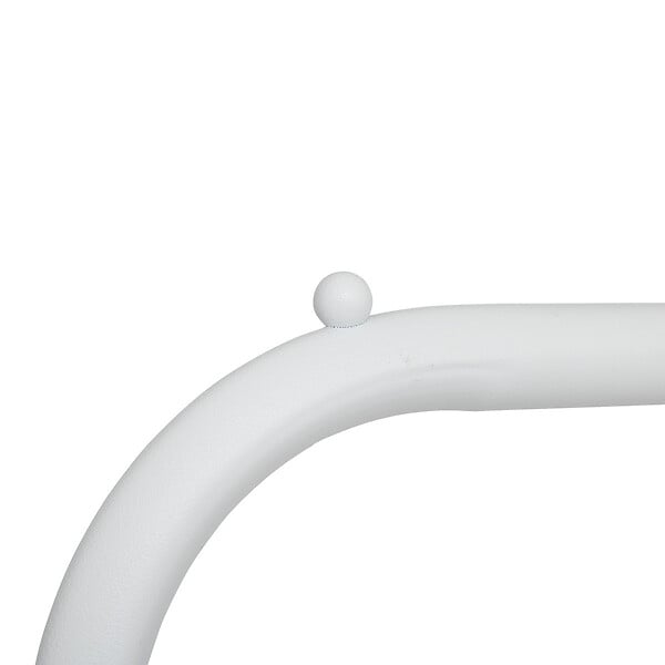 5 FIVE SIMPLY SMART - Penderie Portant à vêtements en métal Blanc avec patères H 160 cm - large