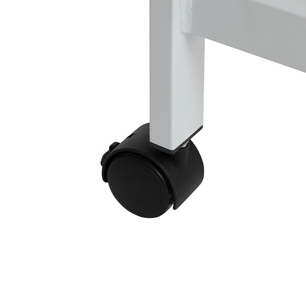5 FIVE SIMPLY SMART - Penderie Portant à vêtements en métal Blanc avec patères H 160 cm - large