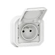 LEGRAND - Prise étanche encastrable Plexo Blanc IP55 - vignette