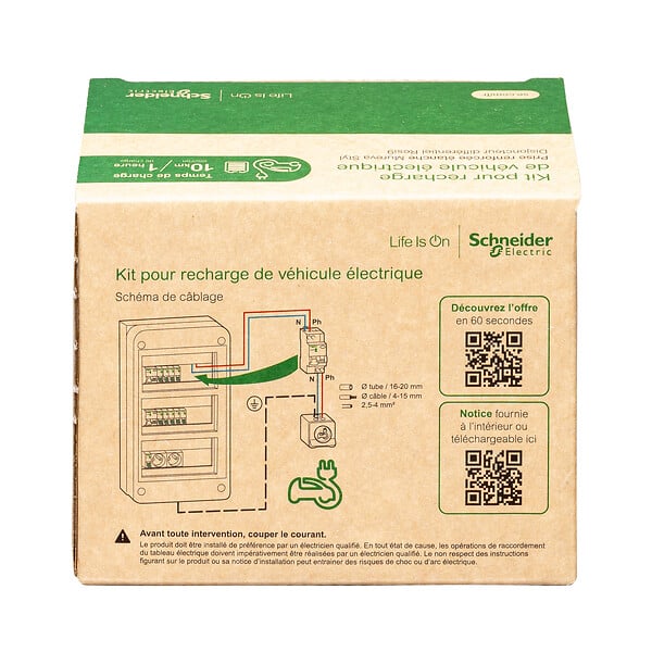 SCHNEIDER ELECTRIC - Kit Mureva Styl - Protection + Prise courant 2P+T renforcée VE IP55 IK - large
