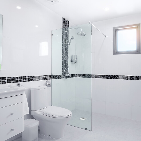 U-TILE - Receveur de douche à carreler standard 120 x 80 cm x 4 mm - large