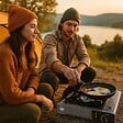 INTEC - Réchaud Gaz Portable 1 Feu 2200W + 8 Cartouches gaz Butane Camping Randonnée Cuisine Extérieure INTEC - vignette