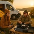 INTEC - Réchaud Gaz Portable 1 Feu 2200W + 8 Cartouches gaz Butane Camping Randonnée Cuisine Extérieure INTEC - vignette
