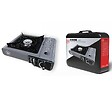 INTEC - Réchaud Gaz Portable 1 Feu 2200W + 8 Cartouches gaz Butane Camping Randonnée Cuisine Extérieure INTEC - vignette