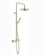 NOBILI - Colonne de douche thermostatique TONDA avec douchette stylo - Coloris: Chromé brillant - vignette