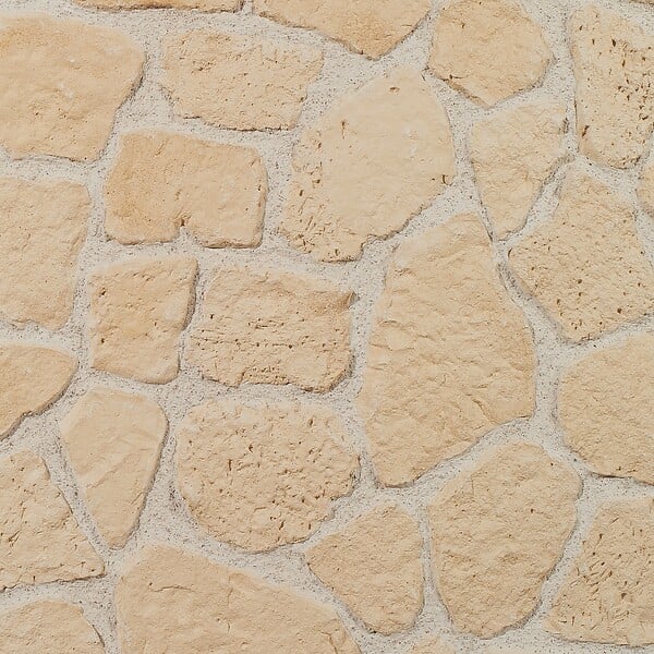 MODULO - Plaquette de parement Cote Mur en plâtre - Beige naturel - large