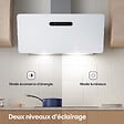 CIARRA - Hotte Murale Inclinée  90cm WIFI+APP Contrôle 650m³/h Booster Fonction CD9736KW - vignette