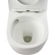 GODART - Pack WC suspendu gain de place bâti mural verre blanc + cuvette sans bride vortex Turbi - vignette