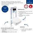 VILLEROY ET BOCH - Pack WC suspendu sans bride Architectura Twistflush [e³] rectangle + bâti-support sol et mur + plaque noir - vignette