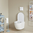 SIAMP - Pack WC suspendu gain de place bâti universel SIAMP + cuvette sans bride vortex Turbi - vignette
