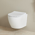 GODART - Cuvette WC suspendu gain de place sans bride effet vortex Turbi - vignette