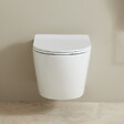 GODART - Cuvette WC suspendu gain de place sans bride effet vortex Turbi - vignette