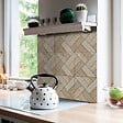 VINYL WAY - Lot de 8 carreaux adhésifs 20x20 cm- APRIL - 60984 - vignette