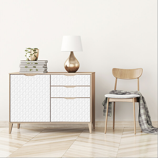 VINYL WAY - Lot de 8 carreaux adhésifs 20x20 cm- LIGAO - 72850 - large