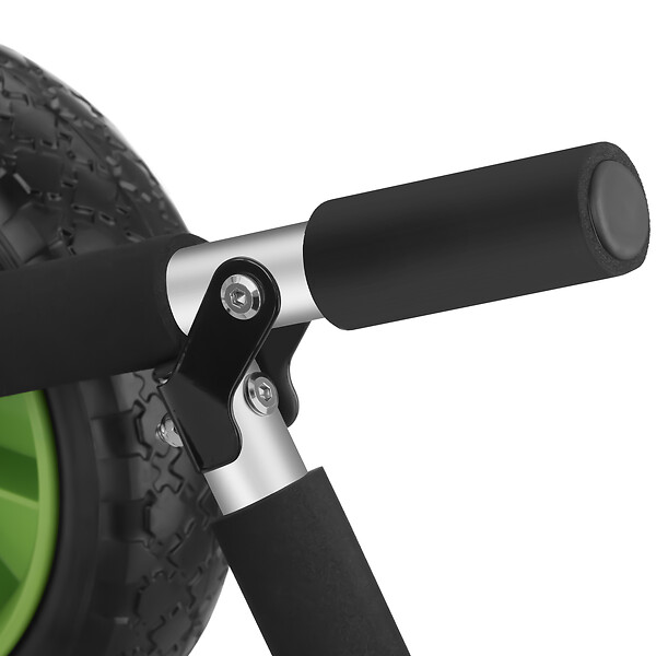 TECTAKE - Chariot de transport pour planche de surf pliable  noir/vert - large