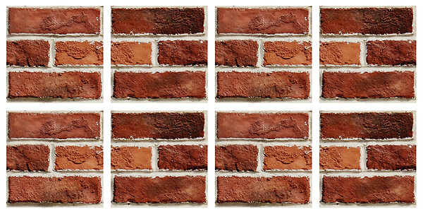 VINYL WAY - Lot de 8 carreaux adhésifs en vinyle 20x20cm - Frida - large