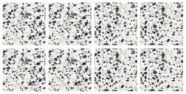 VINYL WAY - Lot de 8 carreaux adhésifs vinyle IRENE - L.20xl.20cm - large