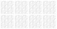 VINYL WAY - Lot de 8 carreaux adhésifs 20x20 cm- LIGAO - 72850 - vignette
