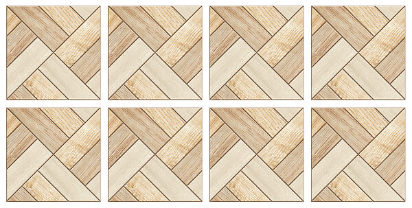 VINYL WAY - Lot de 8 carreaux adhésifs 20x20 cm- APRIL - 60984 - large