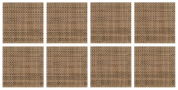 VINYL WAY - Lot de 8 carreaux adhésifs en vinyle SEVAN - 20x20cm - large