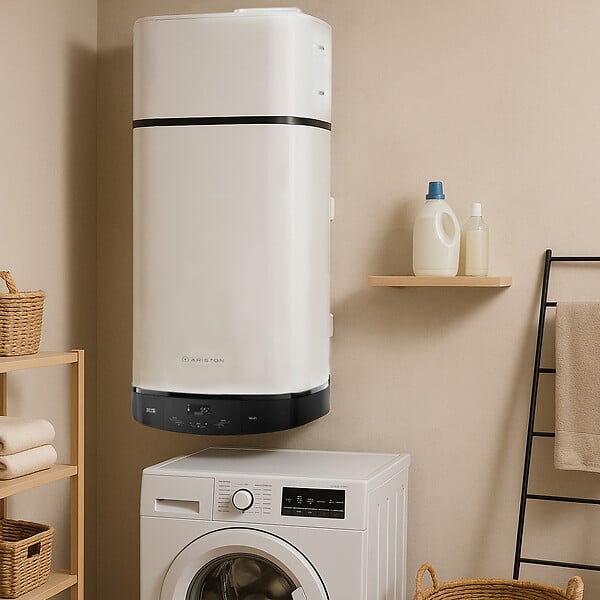 ARISTON - Chauffe eau Thermodynamique Mural Monobloc Nuos Plus S2 WIFI Ariston 150 L - large