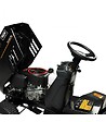 TEXAS - Tracteur tondeuse 98 cm, 432 cc, mulching & éjection latérale – TEXAS XC140-98 - vignette