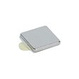 SUKI - 10 aimants neodyme carre nickele adhesif 10x10mm h1,5mm 3,5kg - vignette