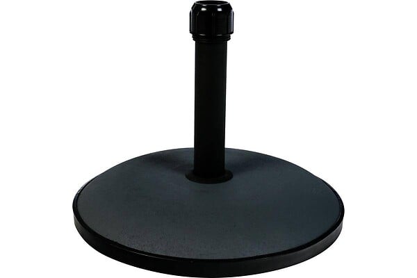 HESPERIDE - Pied en béton pour parasol droit 25 kg Noir - Hespéride - large