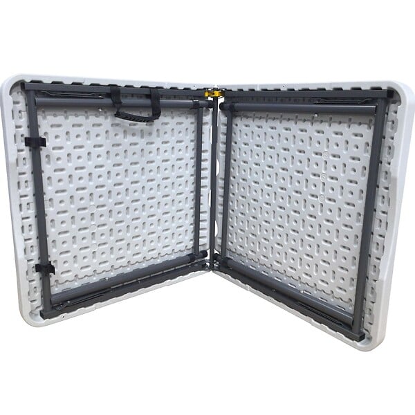 WERKAPRO - Table pliante rectangulaire  à pieds réglables  120x60x74cm - large