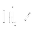 VILLEROY ET BOCH - Douchette à main  Verve Showers Stick Chrome - vignette