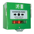 NEUTRONIC - Declencheur manuel Vert 2 contacts avec led et buzzer 12A 27VCC - NEUTRONIC - 4712V3C - vignette