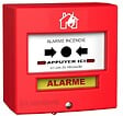 NEUTRONIC - Declencheur manuel Rouge 1 contact avec capot - NEUTRONIC - 4710R1C - vignette