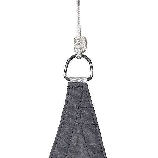 HESPERIDE - Voile d'ombrage rectangulaire 3 x 4 m - Curacao - Gris - Hespéride - large