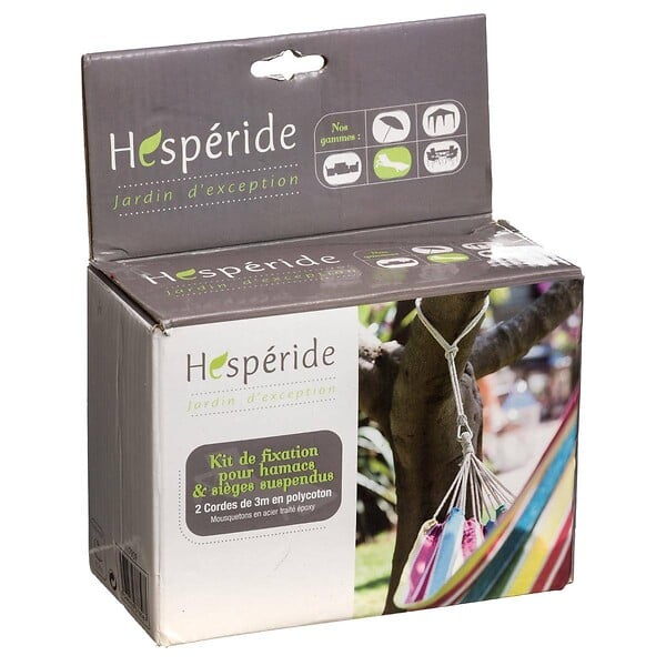 HESPERIDE - Kit de fixation pour hamacs - Hesperide - large