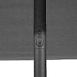 HESPERIDE - Parasol droit carré "Soya" ardoise D2,5x2,5m en acier - vignette