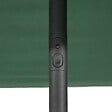 HESPERIDE - Parasol droit carré "Soya" vert olive D2,5x2,5m en acier - vignette