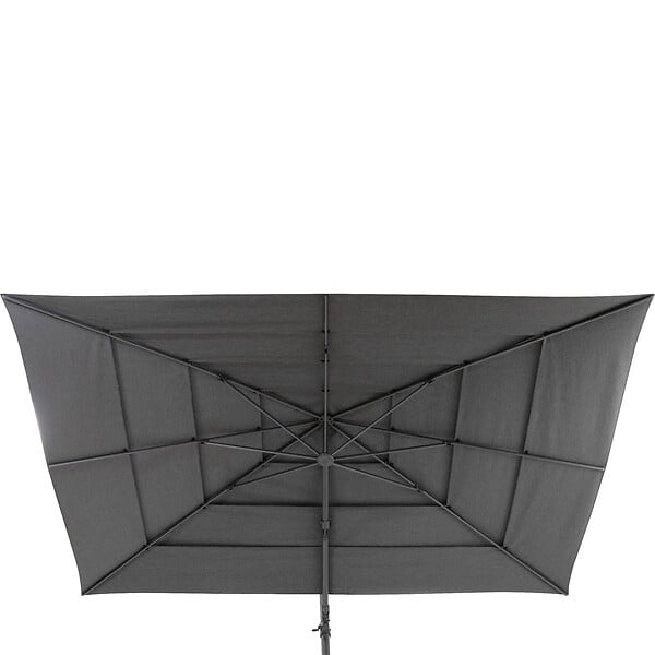 HESPERIDE - Toile de parasol"Melhia"' multi-toile anthracite 4x3 m - large