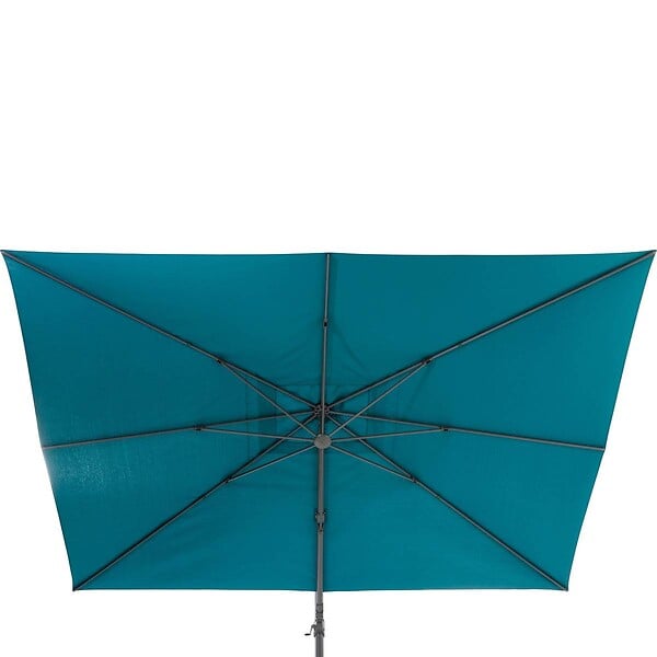 HESPERIDE - Toile de parasol "Melhia" bleu canard 3x3m - large