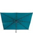 HESPERIDE - Toile de parasol "Melhia" bleu canard 3x3m - vignette