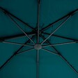 HESPERIDE - Toile de parasol "Elea" bleu canard 4,2x3m en polyester - vignette