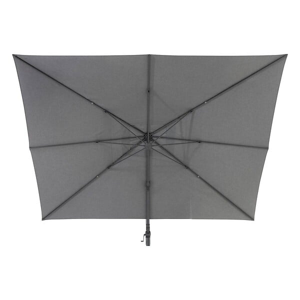 HESPERIDE - Toile de parasol "Suenyo" sunbrella/anthracite 4x3m - large