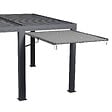 HESPERIDE - Auvent petit modèle pour pergola bioclimatique "Majaé" 3,6x3,6m - vignette
