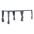 HESPERIDE - Rideaux pour pergola biocliamtique "Avila" Ardoise 6 x 3,5m en polyester - vignette